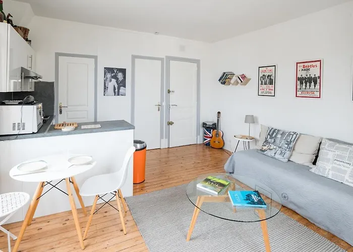 Apartmán 27 M2 Apartment, Sea View, Heart Of The City! Villers-sur-Mer